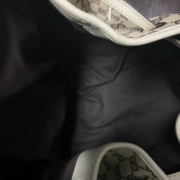 Authentic GUCCI GG/ Indie jacquard leather Tote - Picture 8 of 8